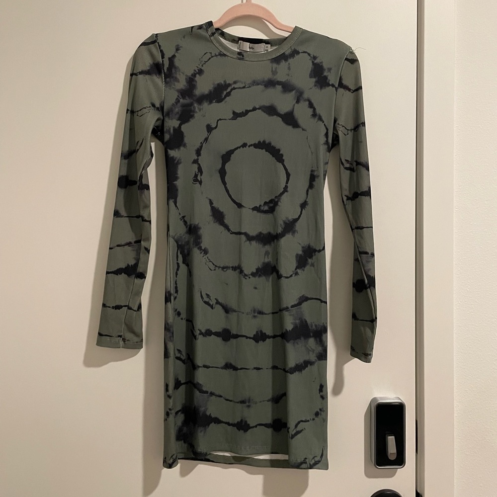 Adika Black and Green Dress | Size S